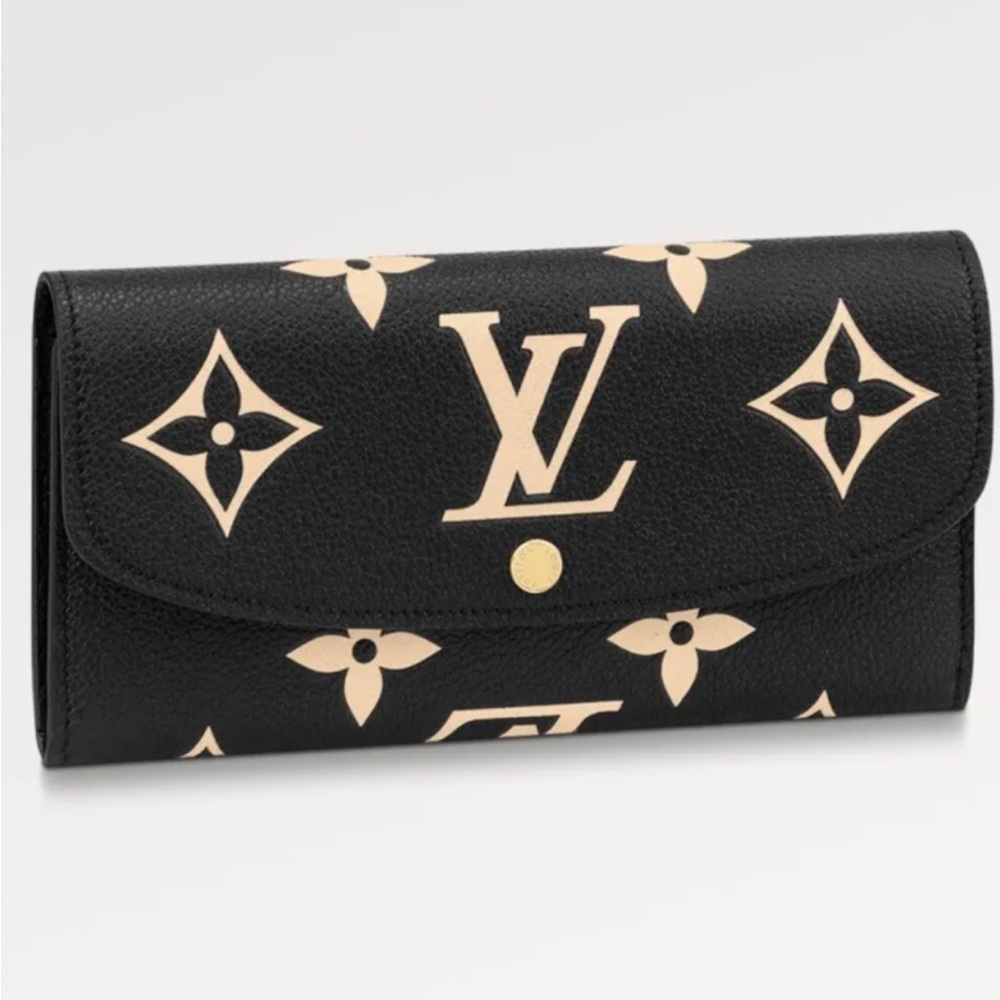 Louse Vuitton Emilie Walle M82340 Monogram Empire Black/Beige 100% Autentic.!!!